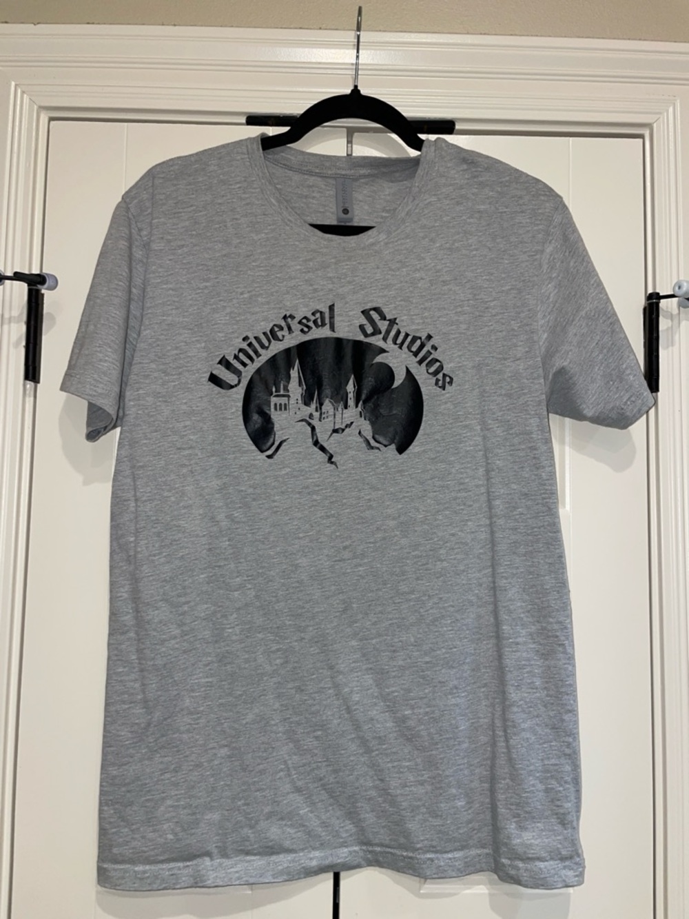 Next Level Apparel Light Gray Universal Studios Graphic Tee